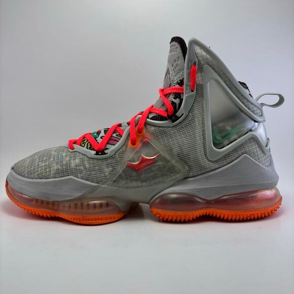 NIKE LEBRON 19 “Fast Food” Basketball Shoes Mens Size 9 - Picture 4 of 12